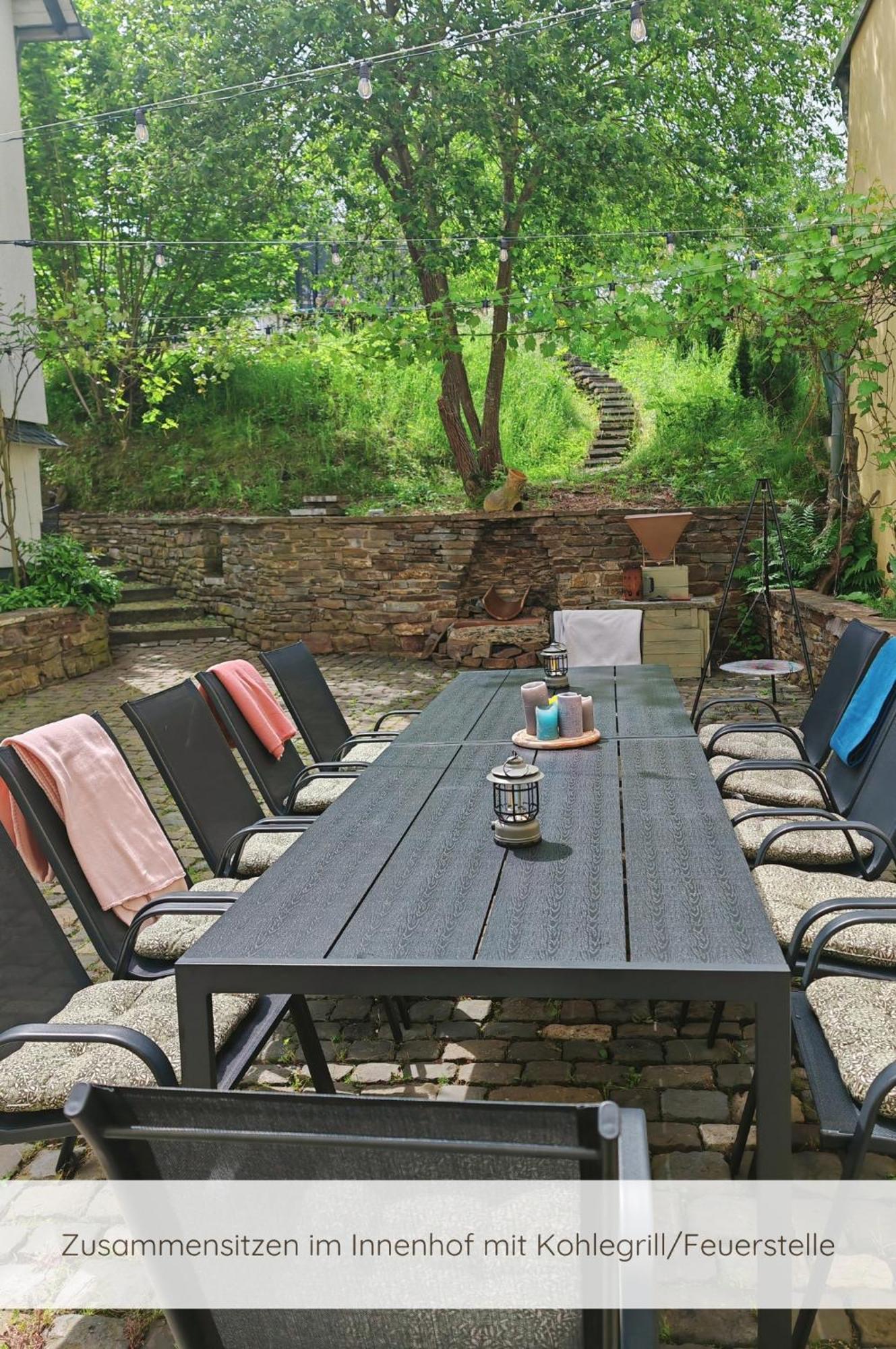 Hofgut Eveshausen - Das Ferienhaus In Der Natur Fuer Familien Und Gruppen Dommershausen 外观 照片