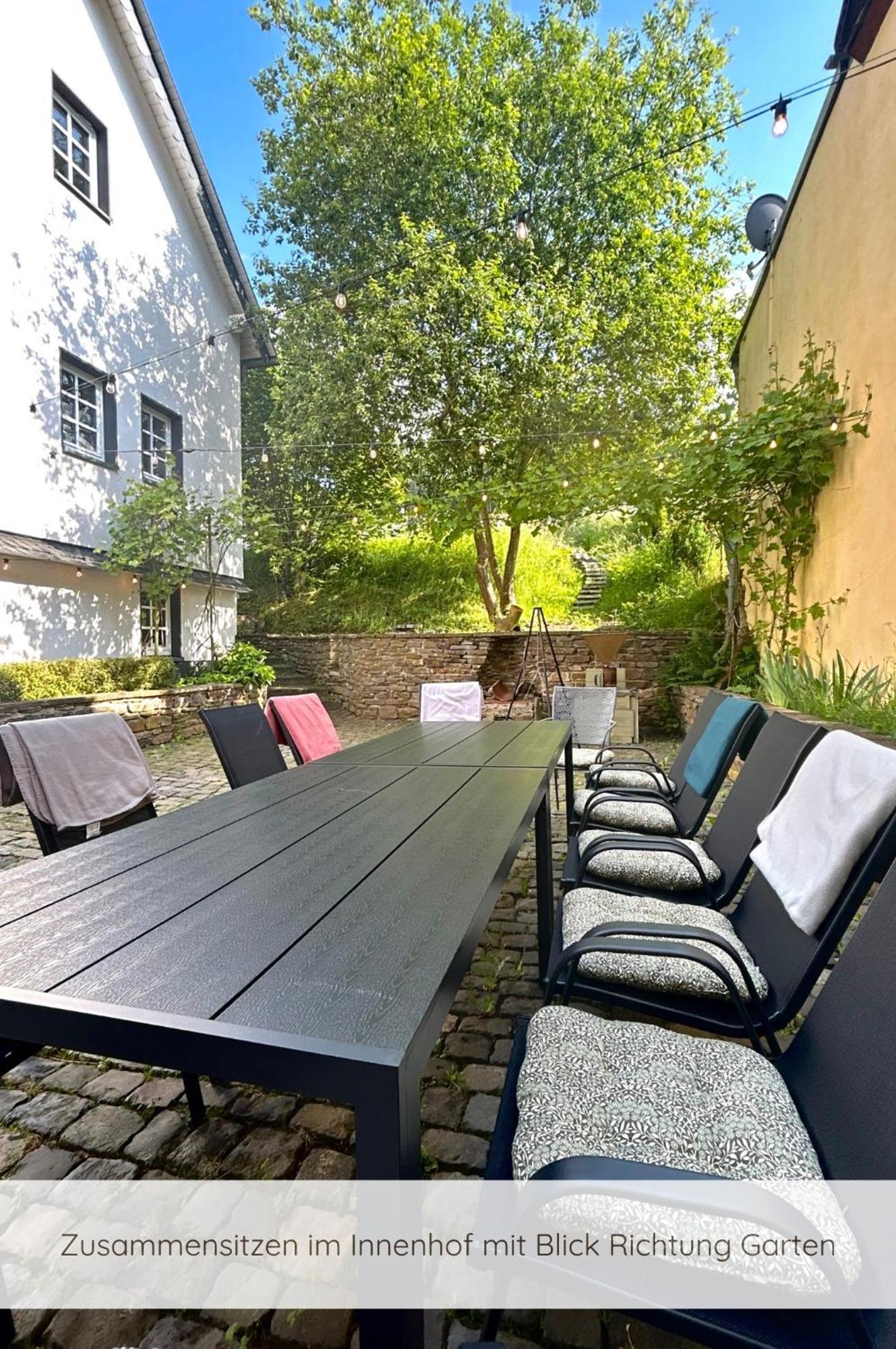 Hofgut Eveshausen - Das Ferienhaus In Der Natur Fuer Familien Und Gruppen Dommershausen 外观 照片
